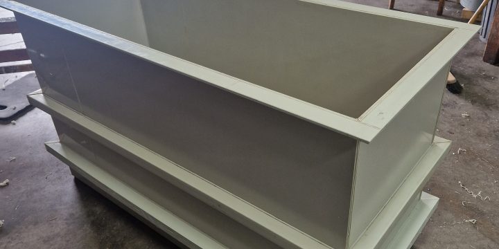 Used 9mm Polypropylene Plastic Tanks.