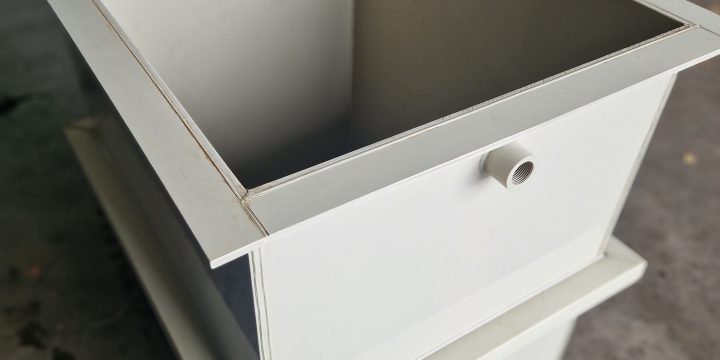 Used 9mm Thick Polypropylene Tanks.